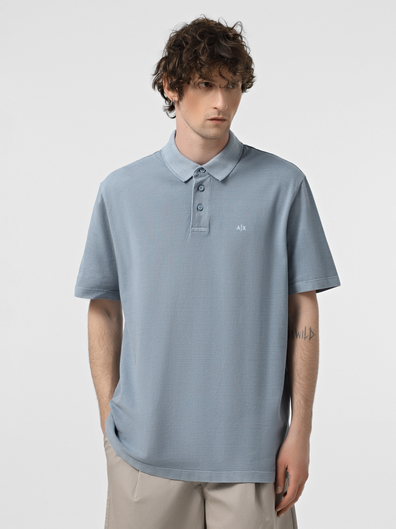 Поло Armani Exchange модель XM000509-AF13055-U9287 Поло Armani Exchange модель XM000509-AF13055-U9287 Фото