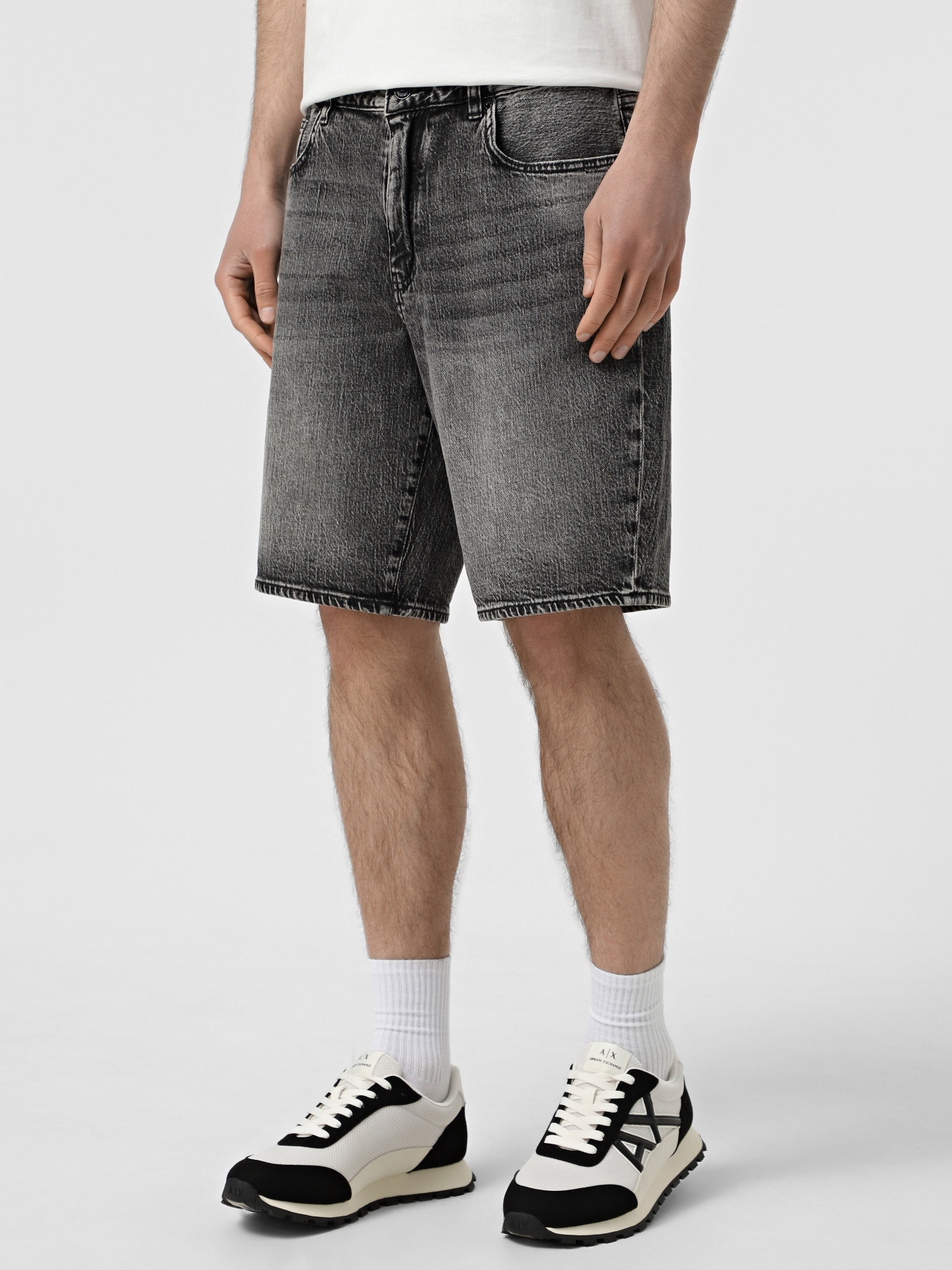 Шорти джинсові Armani Exchange Модель XM000073-AF13264-M8088 Фото