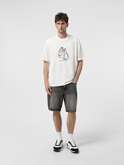 Шорти джинсові Armani Exchange модель XM000073-AF13264-M8088 — фото - INTERTOP