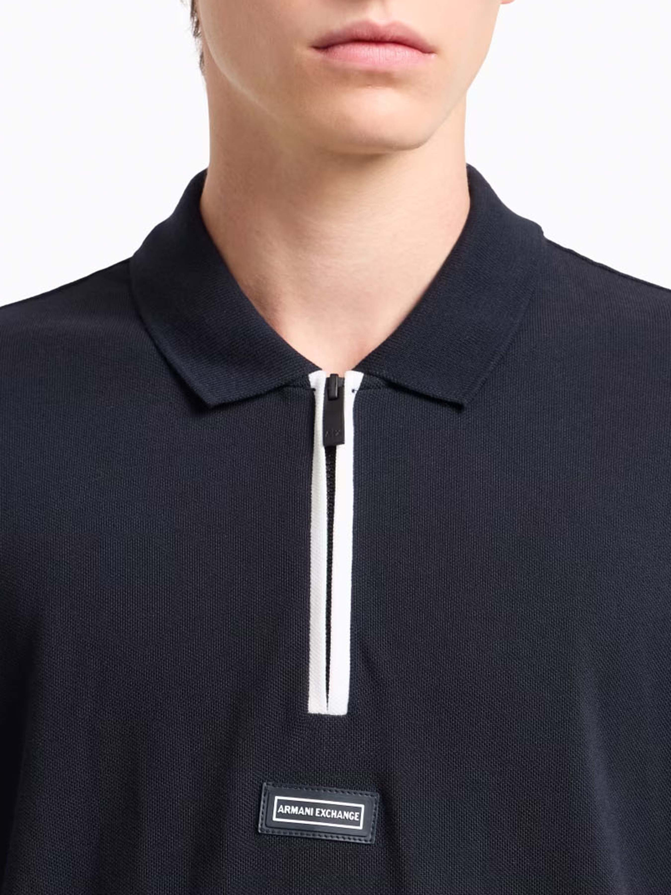 Поло Armani Exchange модель XM000221-AF10366-UB101 Фото