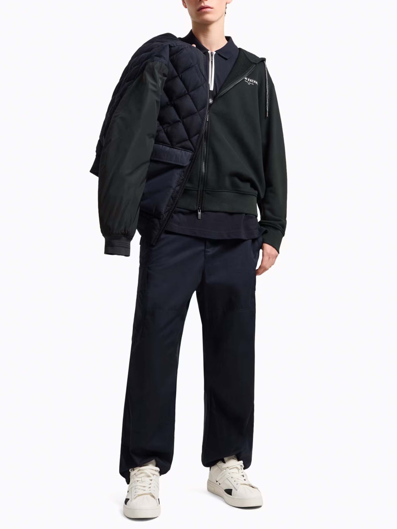 Поло Armani Exchange модель XM000221-AF10366-UB101 Фото