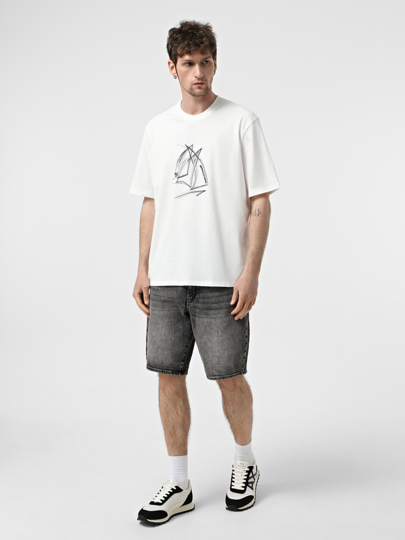 Футболка Armani Exchange модель XM000273-AF10361-U0009 Фото