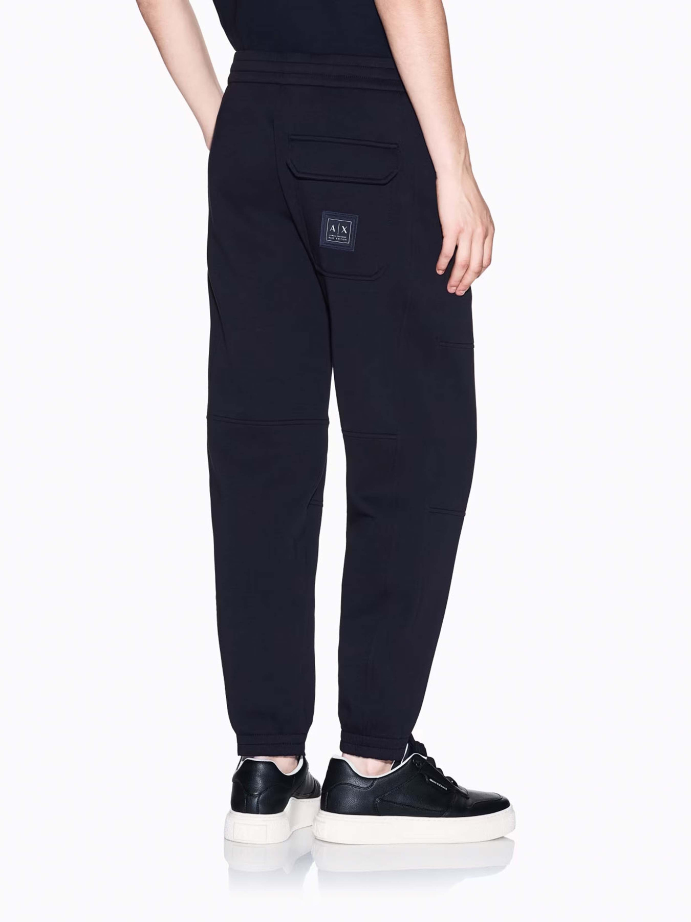 Штаны спортивные Armani Exchange Blue Edition модель XM000354-AF10818-UB101 Фото