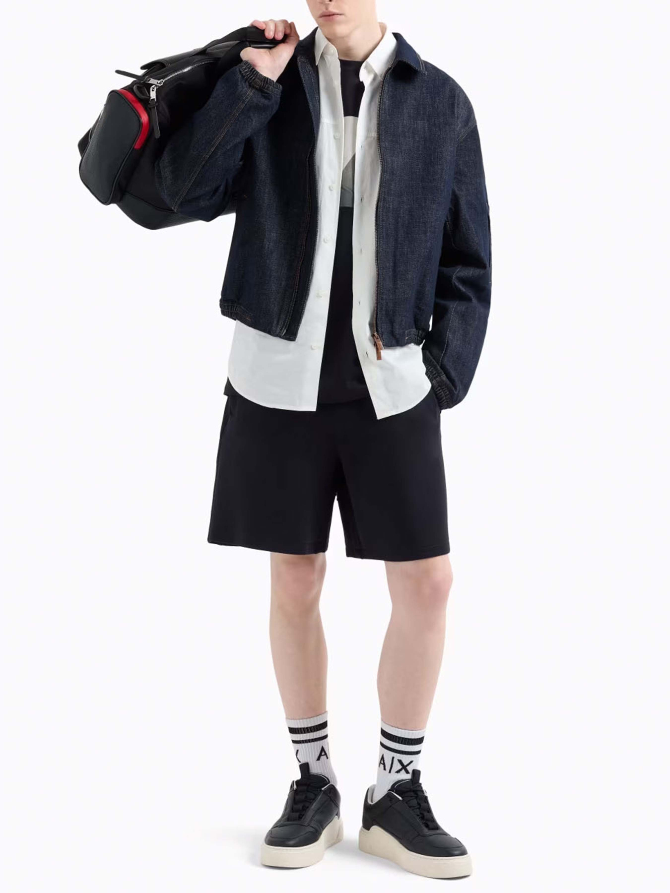 Шорты Armani Exchange Blue Edition модель XM000355-AF10818-UB101 Фото