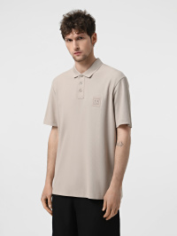 Бежевий - Поло Armani Exchange Blue Edition