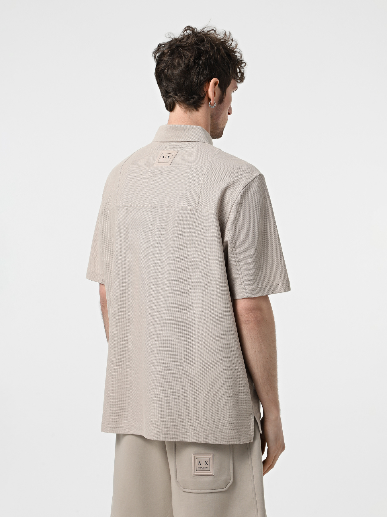 Поло Armani Exchange Blue Edition модель XM000357-AF12758-U6154 Фото