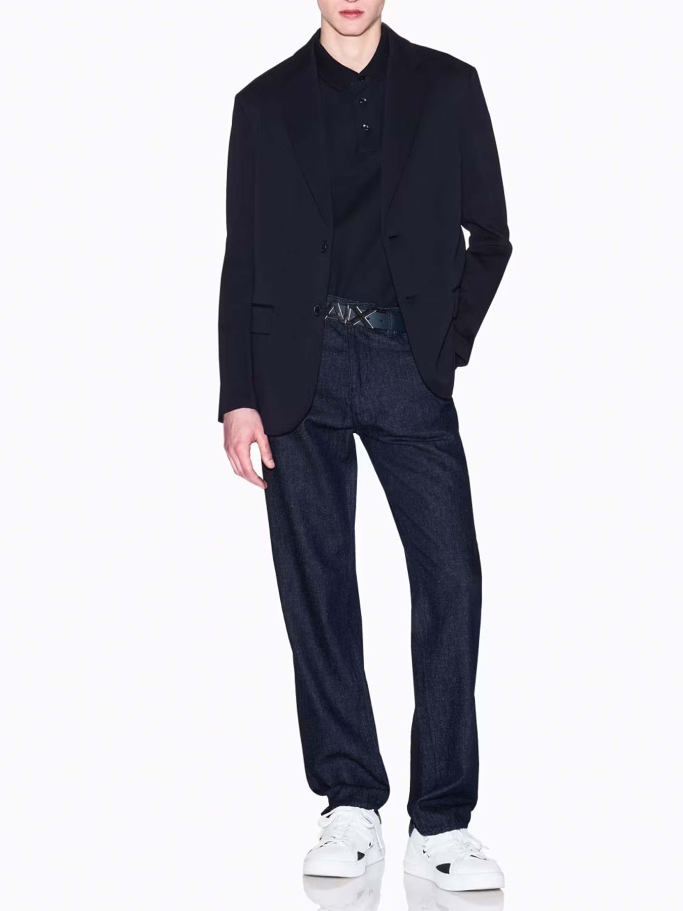 Поло Armani Exchange Blue Edition модель XM000357-AF12758-UB101 Фото