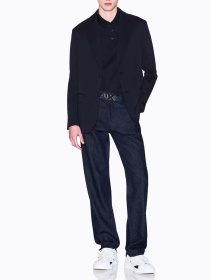 Поло Armani Exchange Blue Edition модель XM000357-AF12758-UB101 Фото