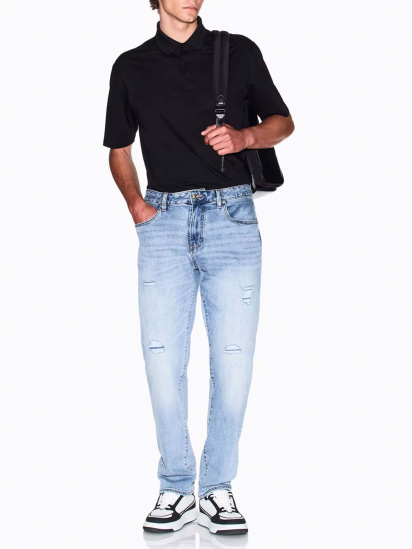 Поло Armani Exchange модель XM000484-AF10364-UC001 — фото 4 - INTERTOP