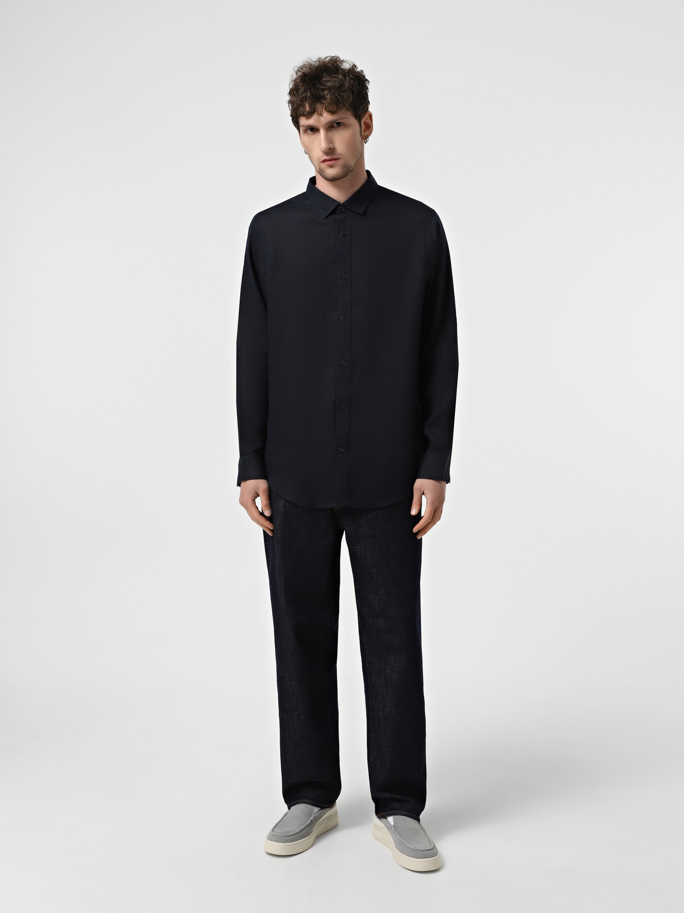 Рубашка повседневная Armani Exchange модель XM001221-AF14619-UB101 Фото