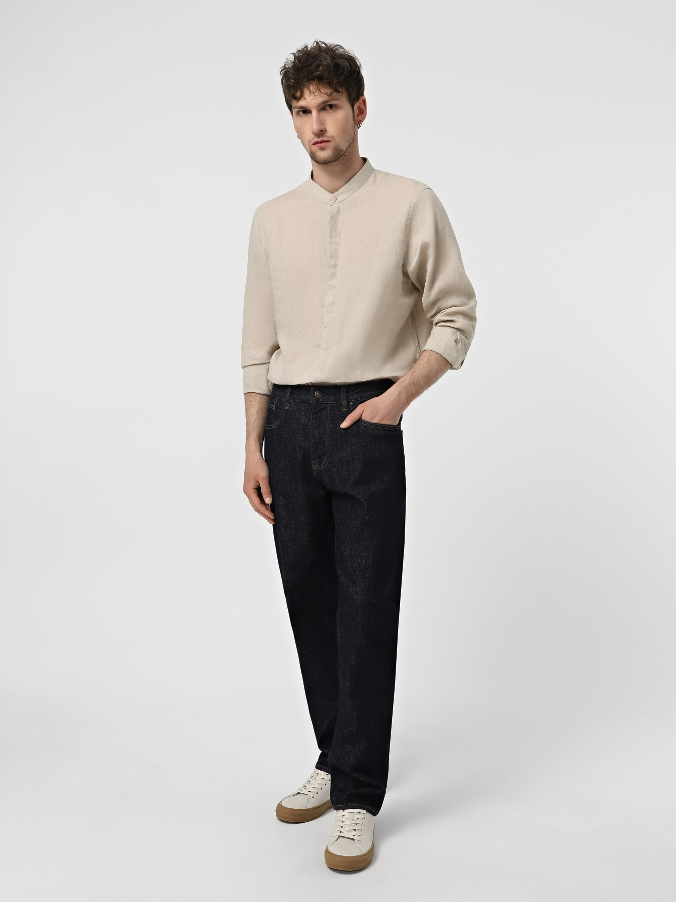 Рубашка повседневная Armani Exchange модель XM001222-AF14619-U1102 Фото