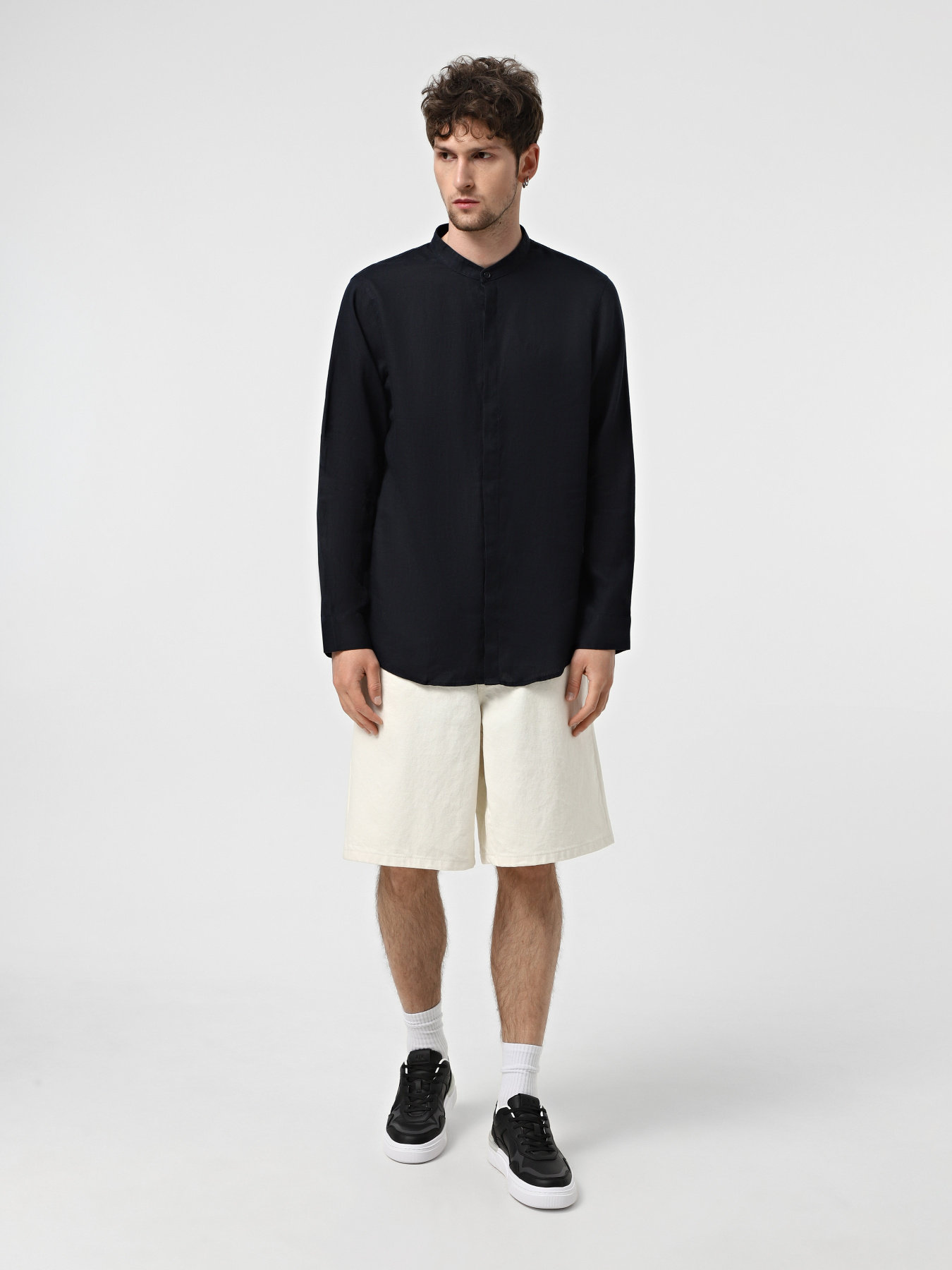 Рубашка повседневная Armani Exchange модель XM001222-AF14619-UB101 Рубашка повседневная Armani Exchange модель XM001222-AF14619-UB101 Фото