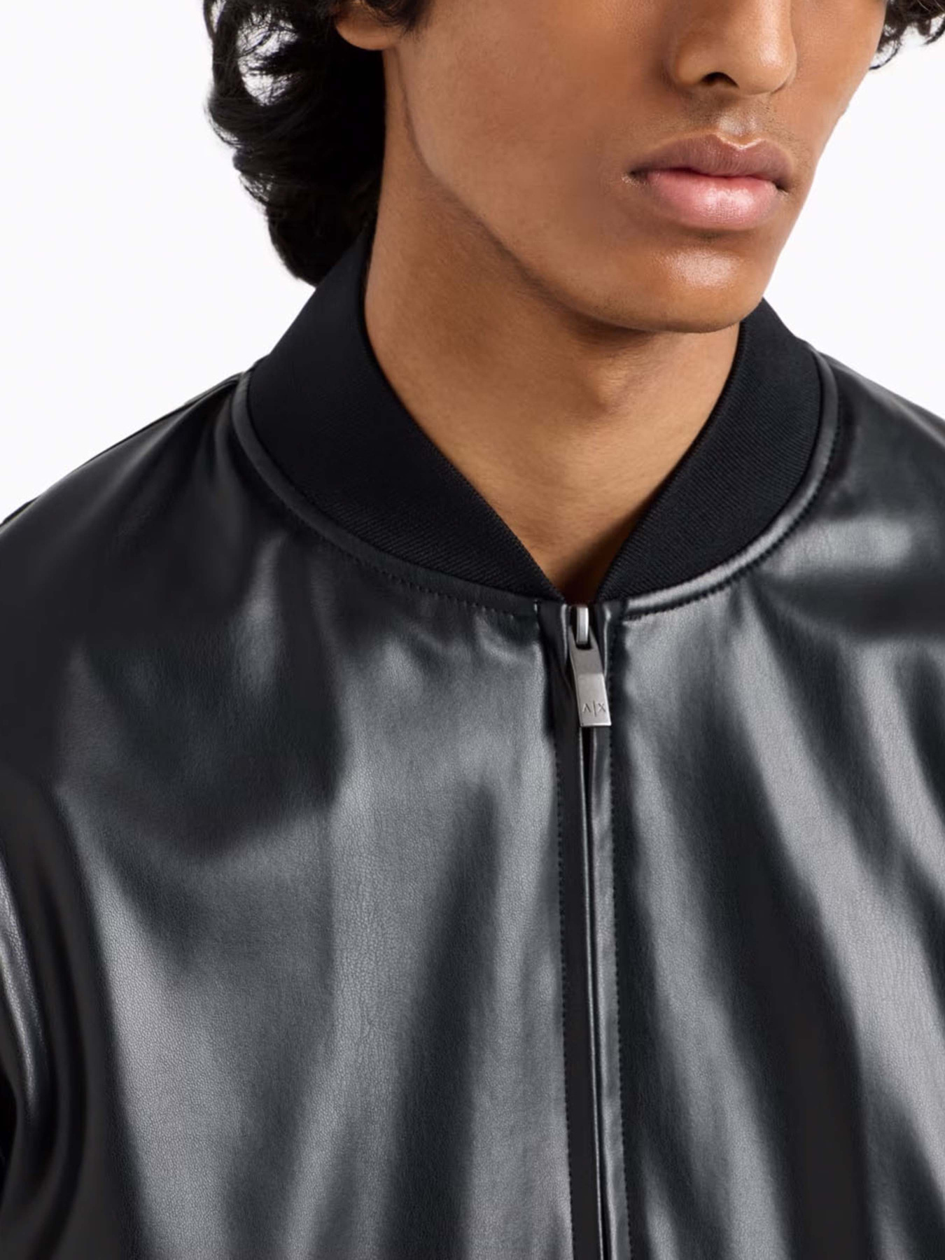 Куртка кожаная Armani Exchange модель XM001241-AF14863-UC001 Фото