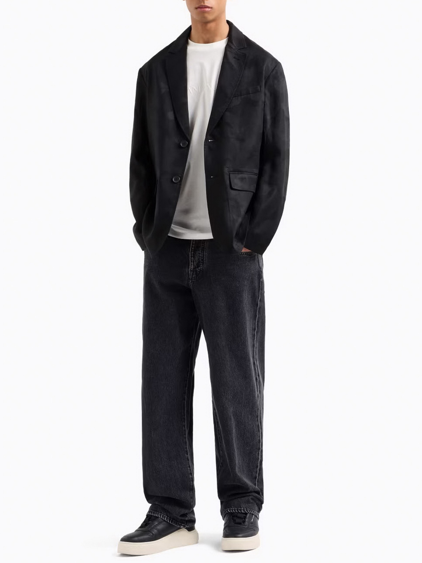 Широкие джинсы Armani Exchange модель XM000076-AF13366-M8001 Фото