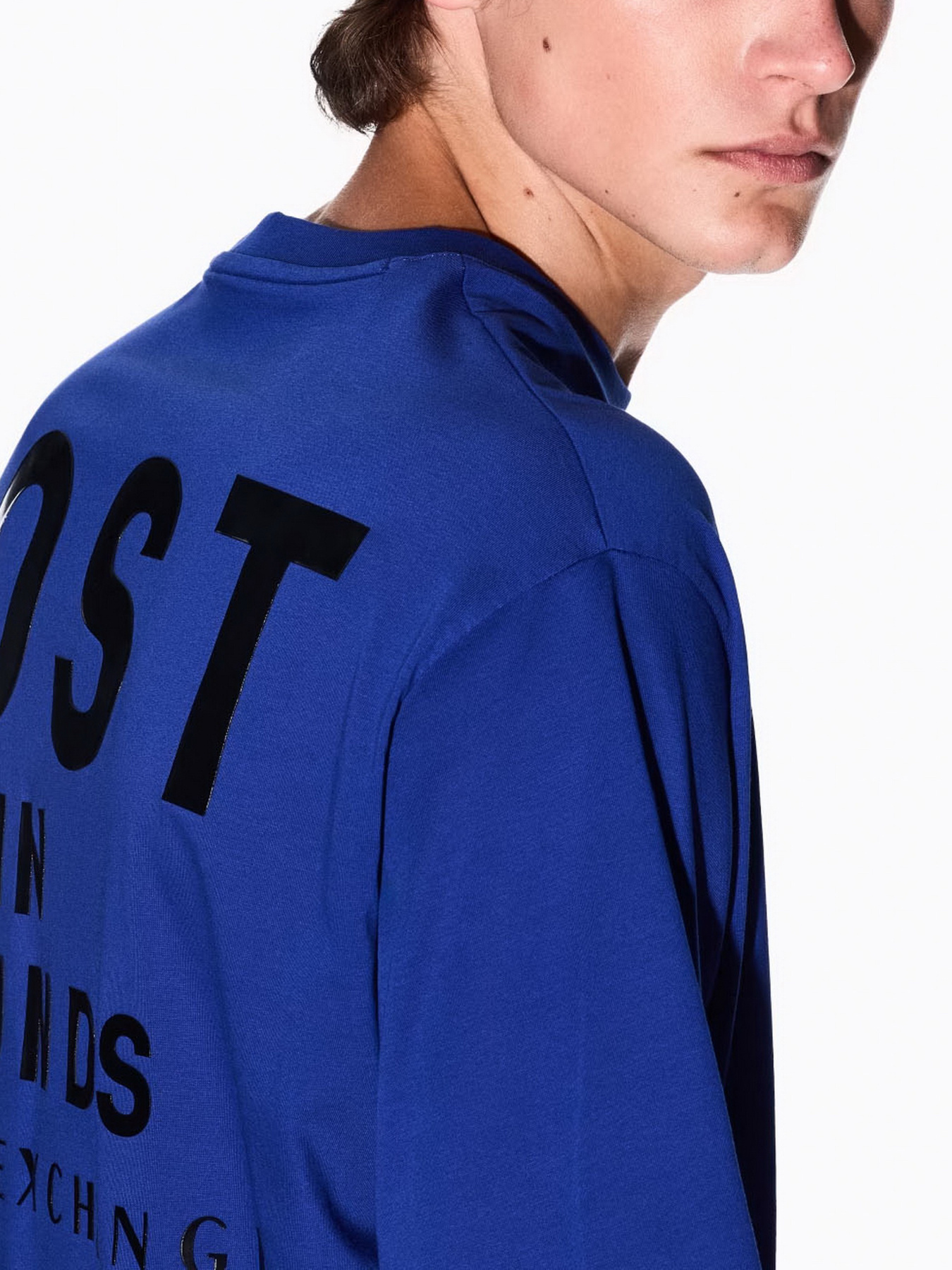 Футболка Armani Exchange Lost in sounds модель XM000576-AF10364-UB088 Фото