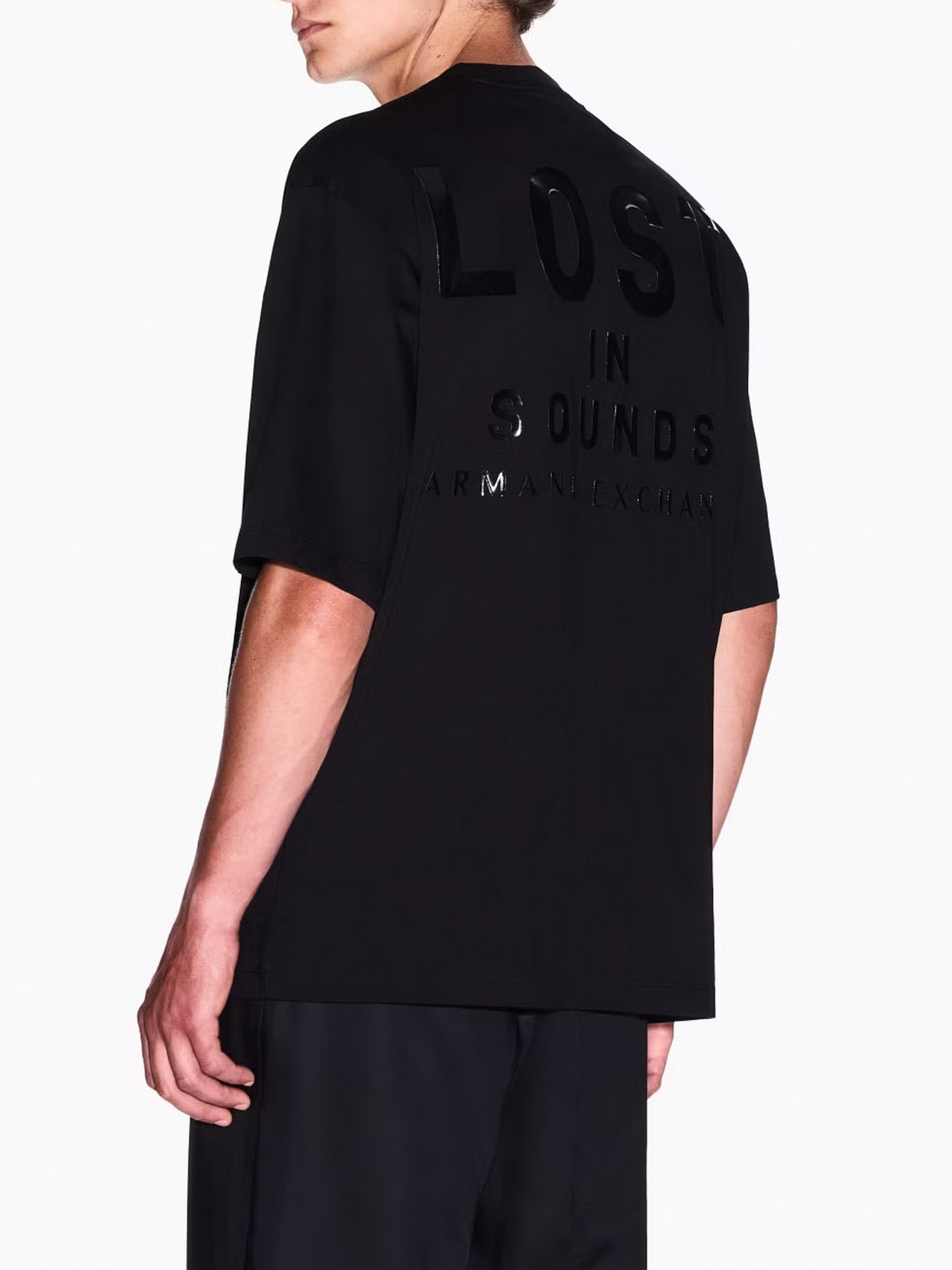 Футболка Armani Exchange Lost in sounds модель XM000576-AF10364-UC001 Фото