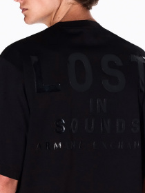 Футболка Armani Exchange Lost in sounds модель XM000576-AF10364-UC001 Фото