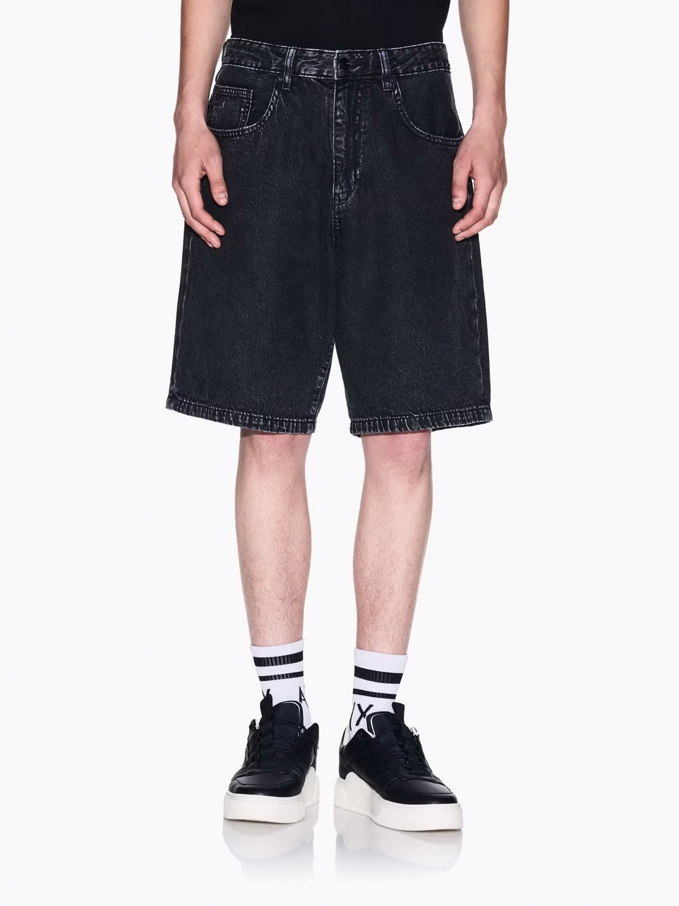 Шорты джинсовые Armani Exchange модель XM000658-AF13366-M8001 Фото