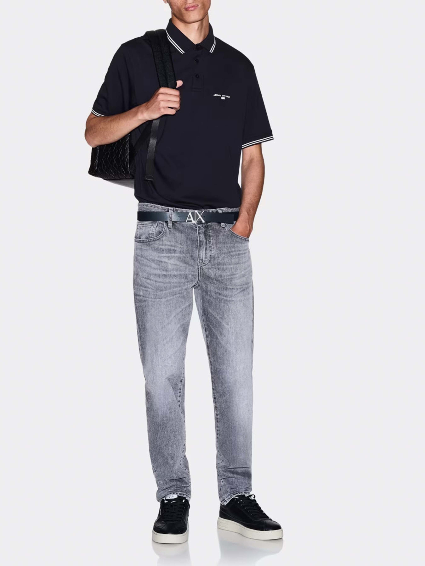 Поло Armani Exchange модель XM000993-AF10361-UB101 Фото