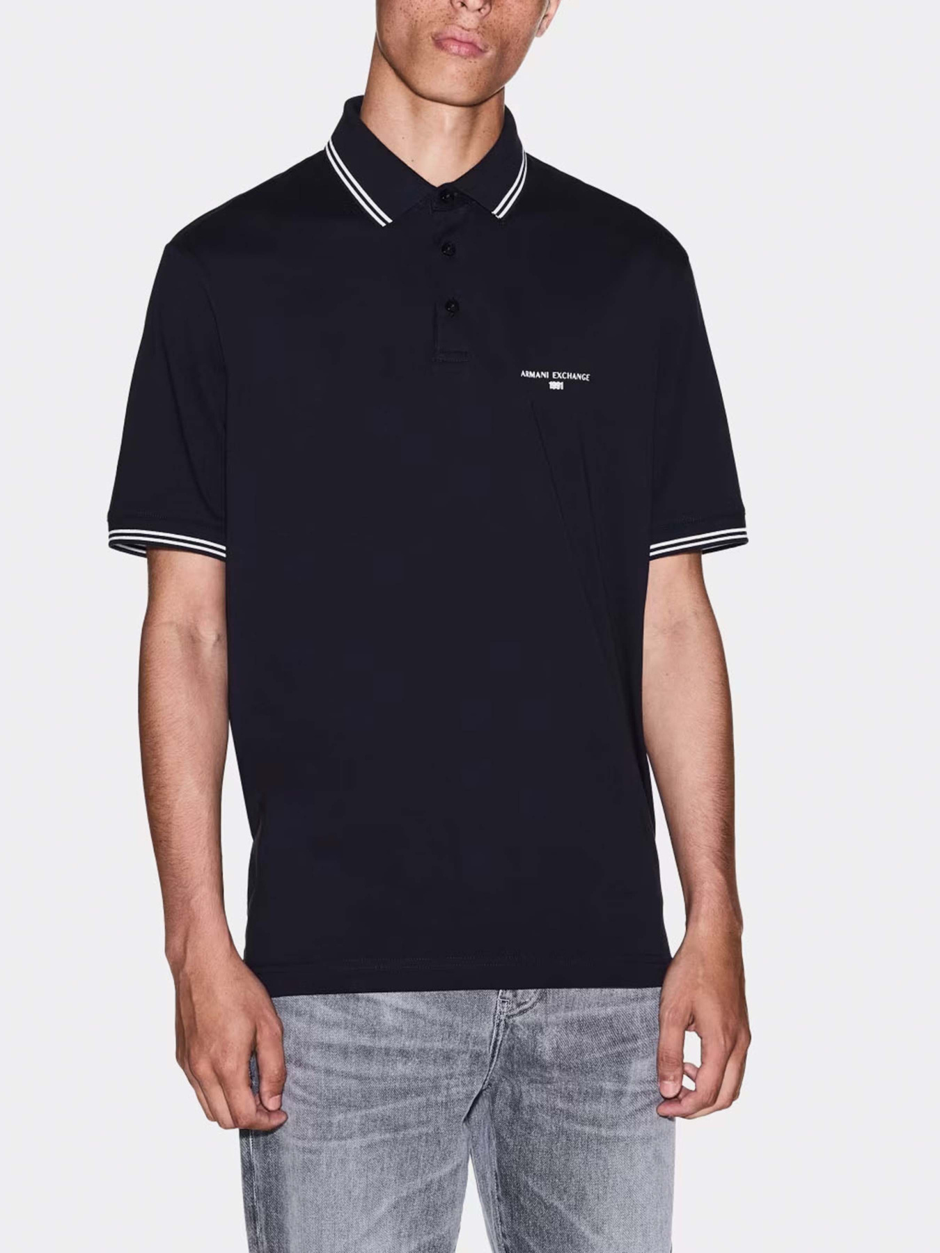 Поло Armani Exchange модель XM000993-AF10361-UB101 Фото