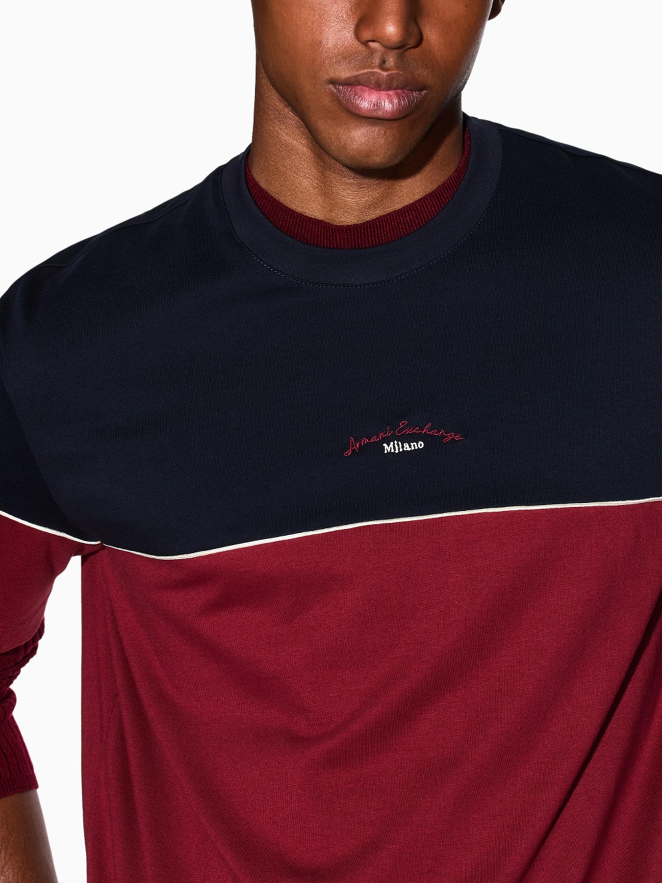 Футболка Armani Exchange модель XM001034-AF10362-MB253 Фото