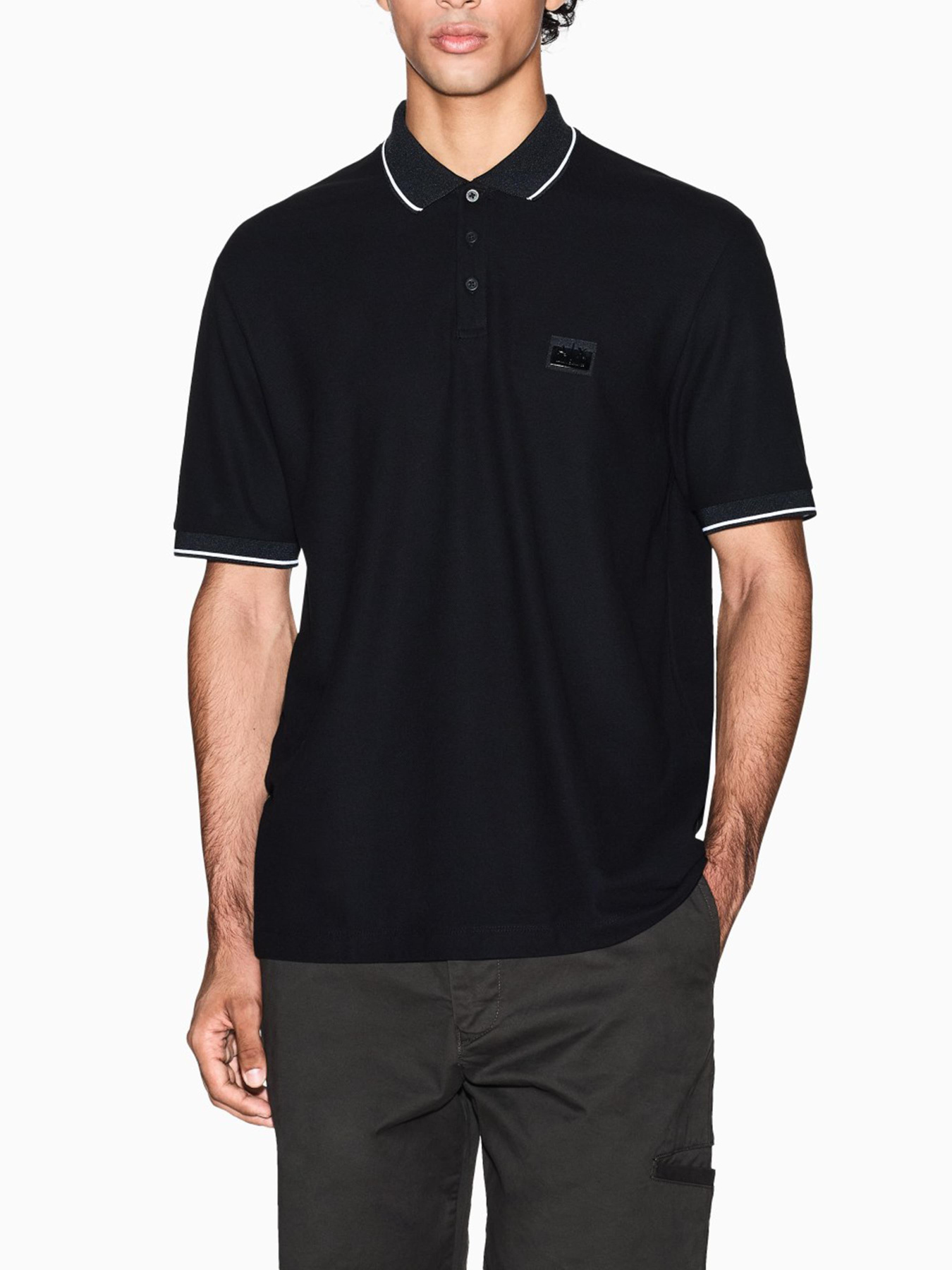 Поло Armani Exchange модель XM001393-AF16262-UC001 Фото