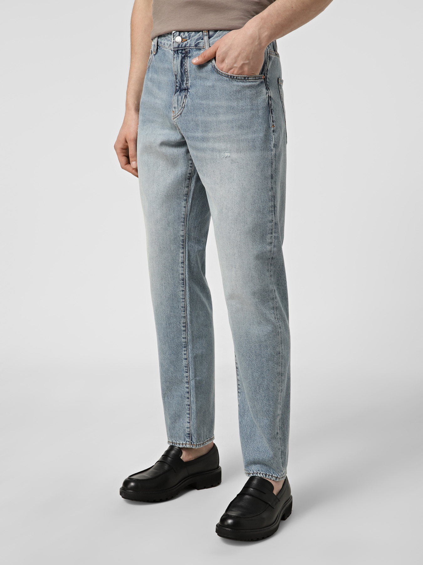 Прямые джинсы Armani Exchange модель XM000069-AF24014-MB001 Фото