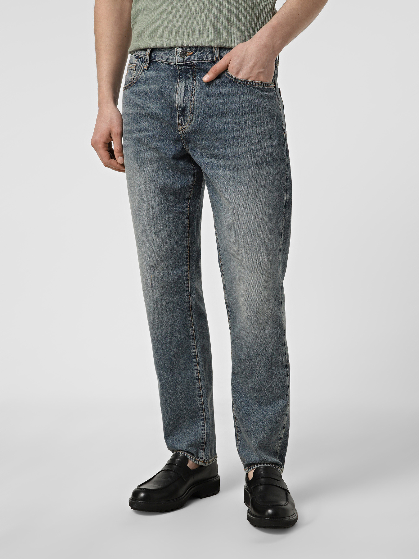 Прямі джинси Armani Exchange модель XM000069-AF24441-MB001 Фото