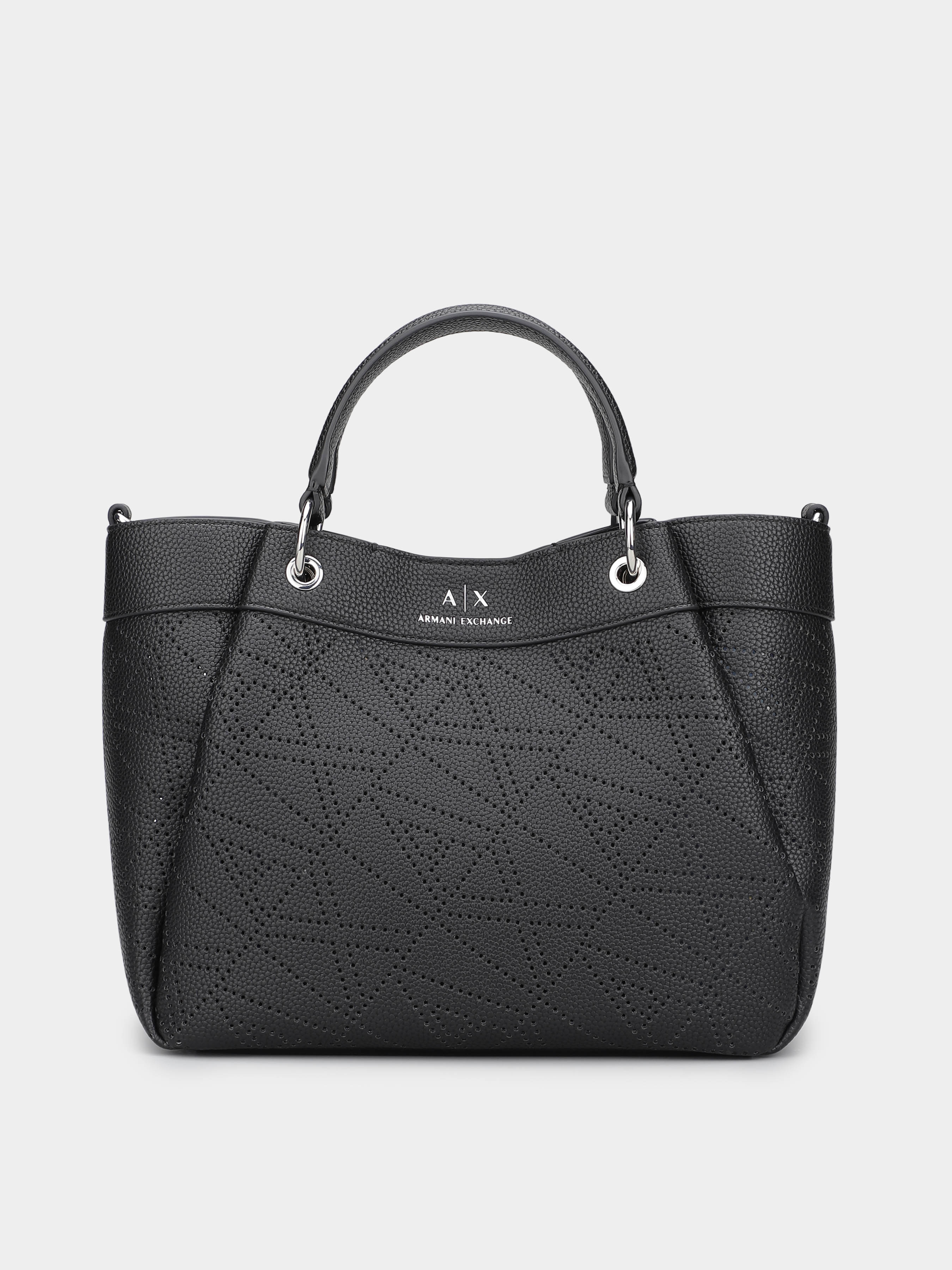 Armani Exchange Сумка (WP812) Жіноче колір - Чорний матеріал - Поліуретан