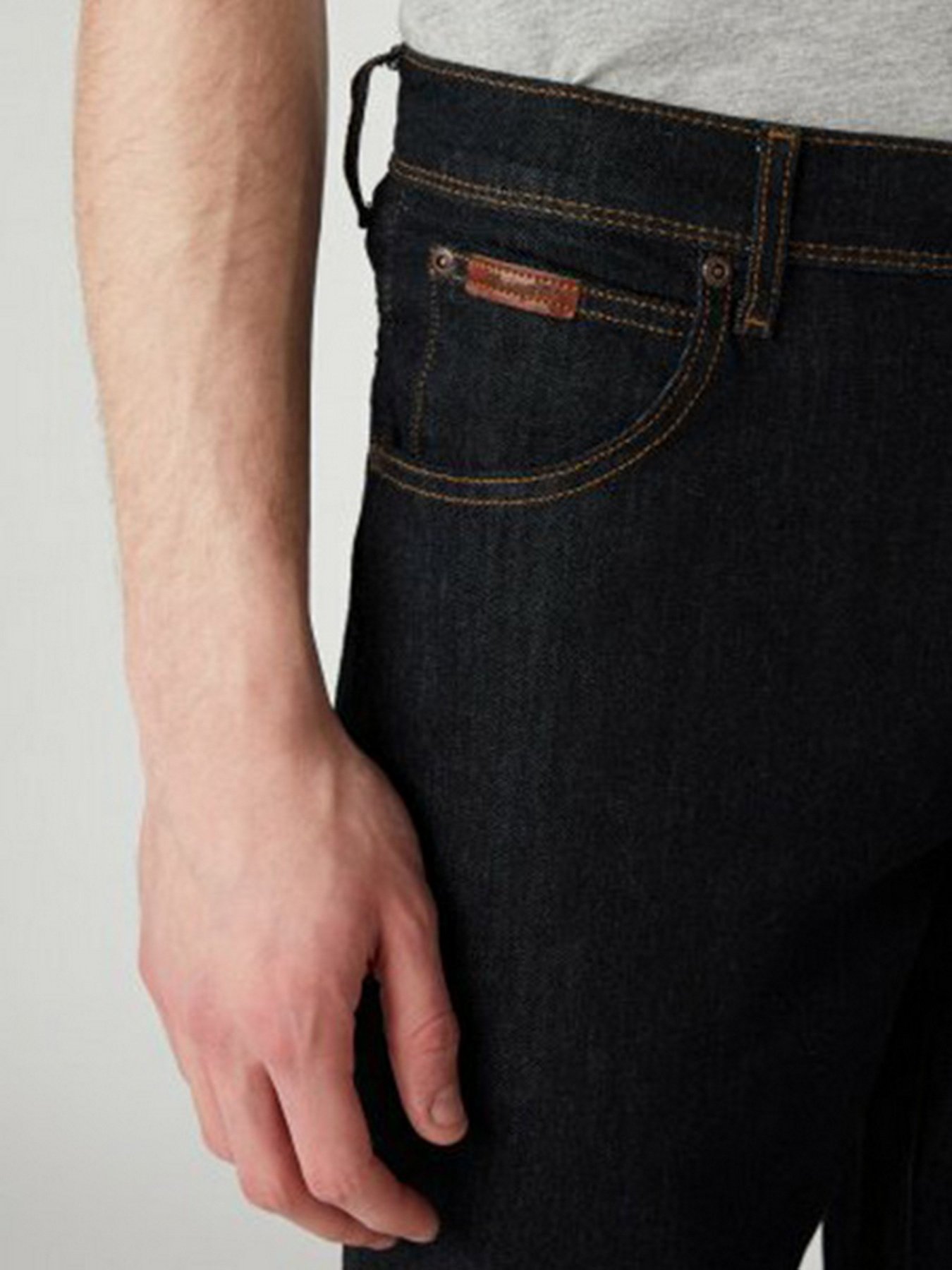 Прямые джинсы Wrangler Texas Stretch Slim модель W12SP690A_32 Фото