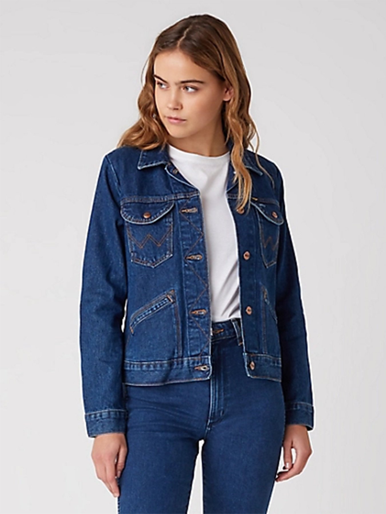 Джинсовая куртка Wrangler модель W4WJUG923 Фото