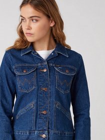 Джинсовая куртка Wrangler модель W4WJUG923 Фото