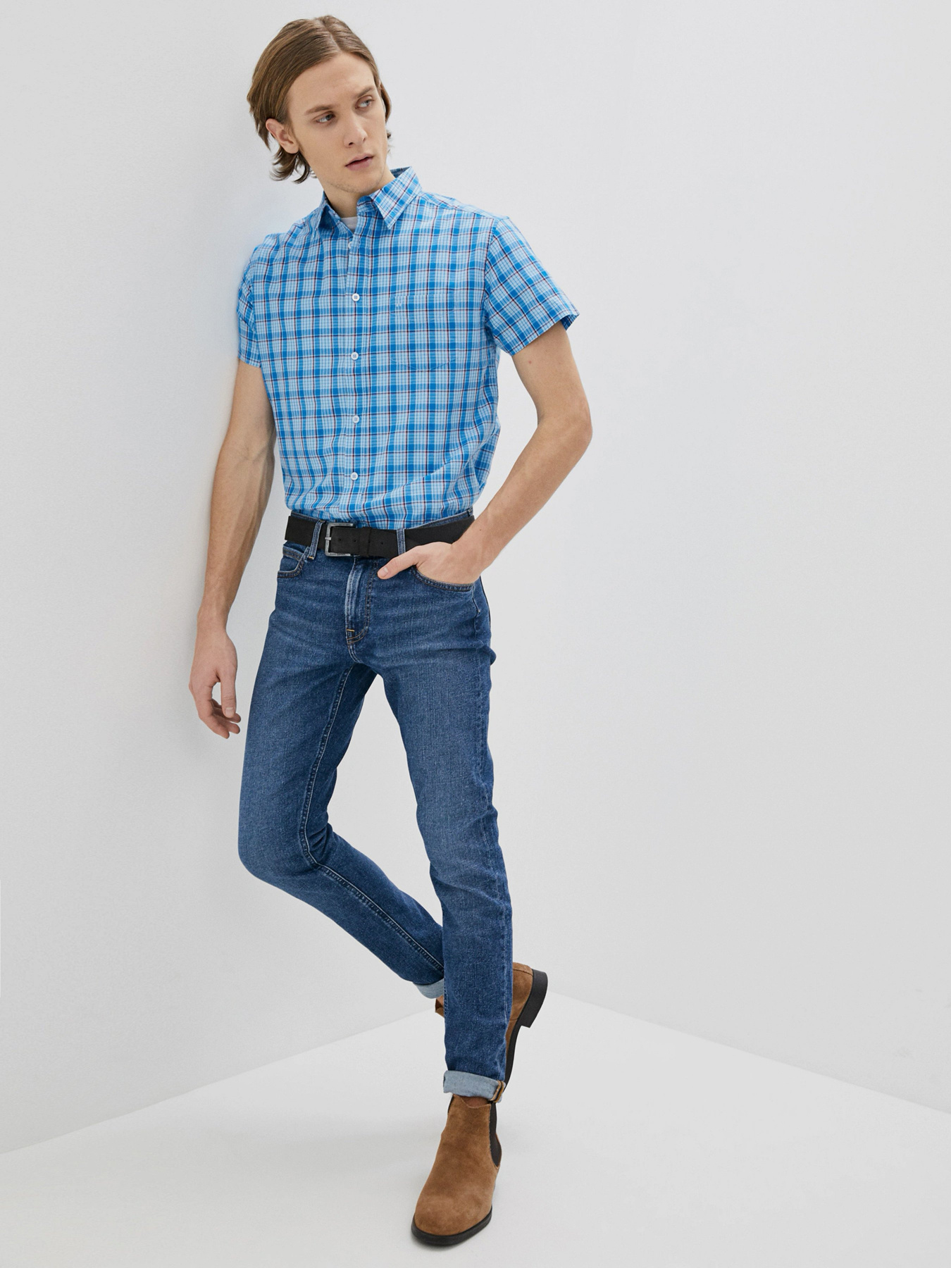 Рубашка повседневная Wrangler модель W5J11OXVT Фото