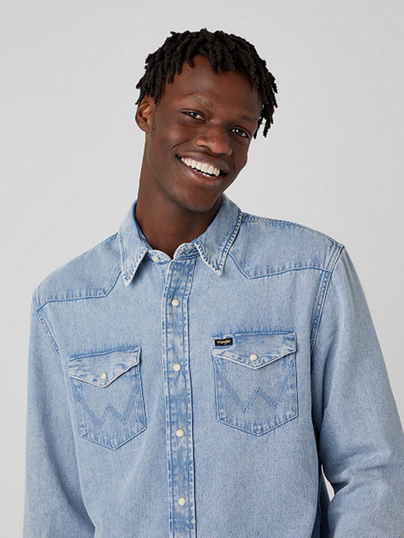 Рубашка повседневная Wrangler модель W5MSLW30R Фото