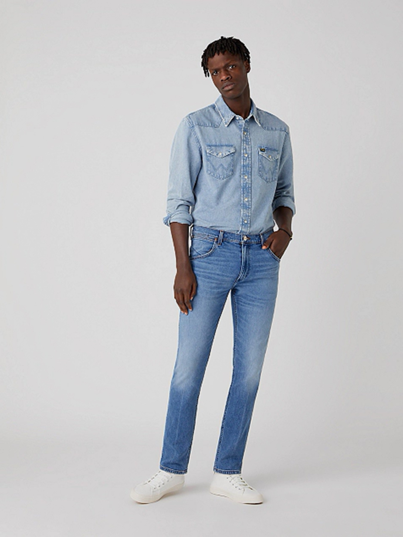 Джинсы Wrangler The Wrider Slim модель W1MZUH12K_32 Джинсы Wrangler The Wrider Slim модель W1MZUH12K_32 Фото