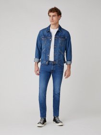 Скинни джинсы Wrangler Bryson Skinny модель W14XT112E Фото