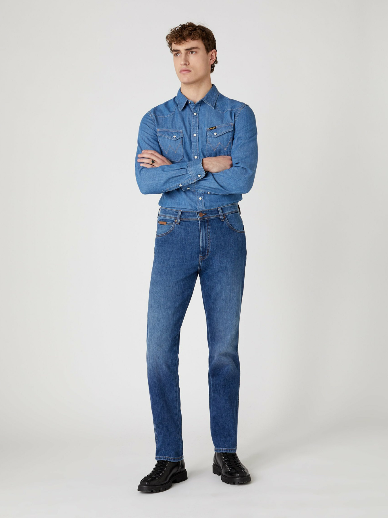 Рубашка Wrangler Western модель W5F25K14V Фото