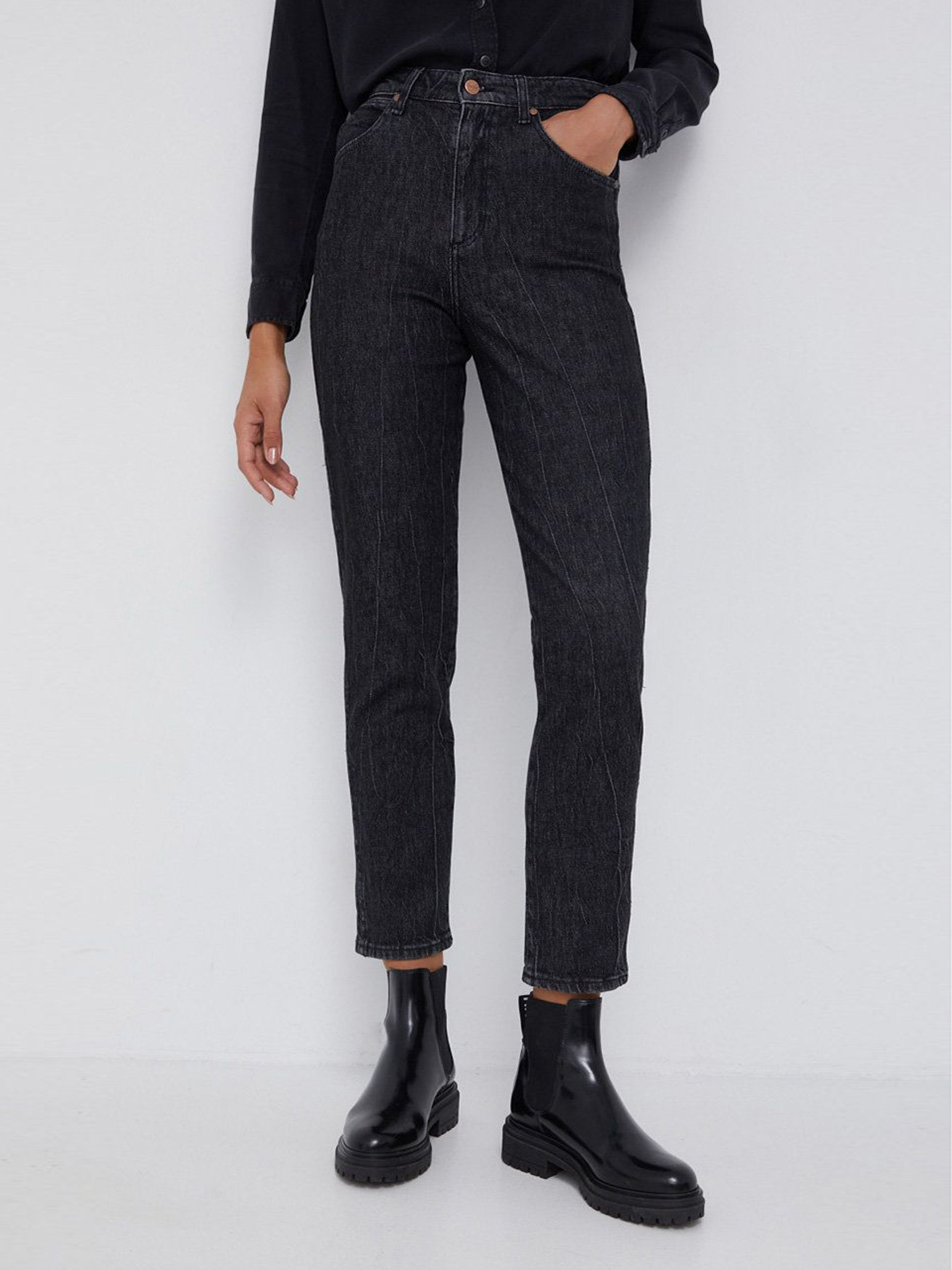 Джинси мом Wrangler Mom модель W24641352_32 Фото