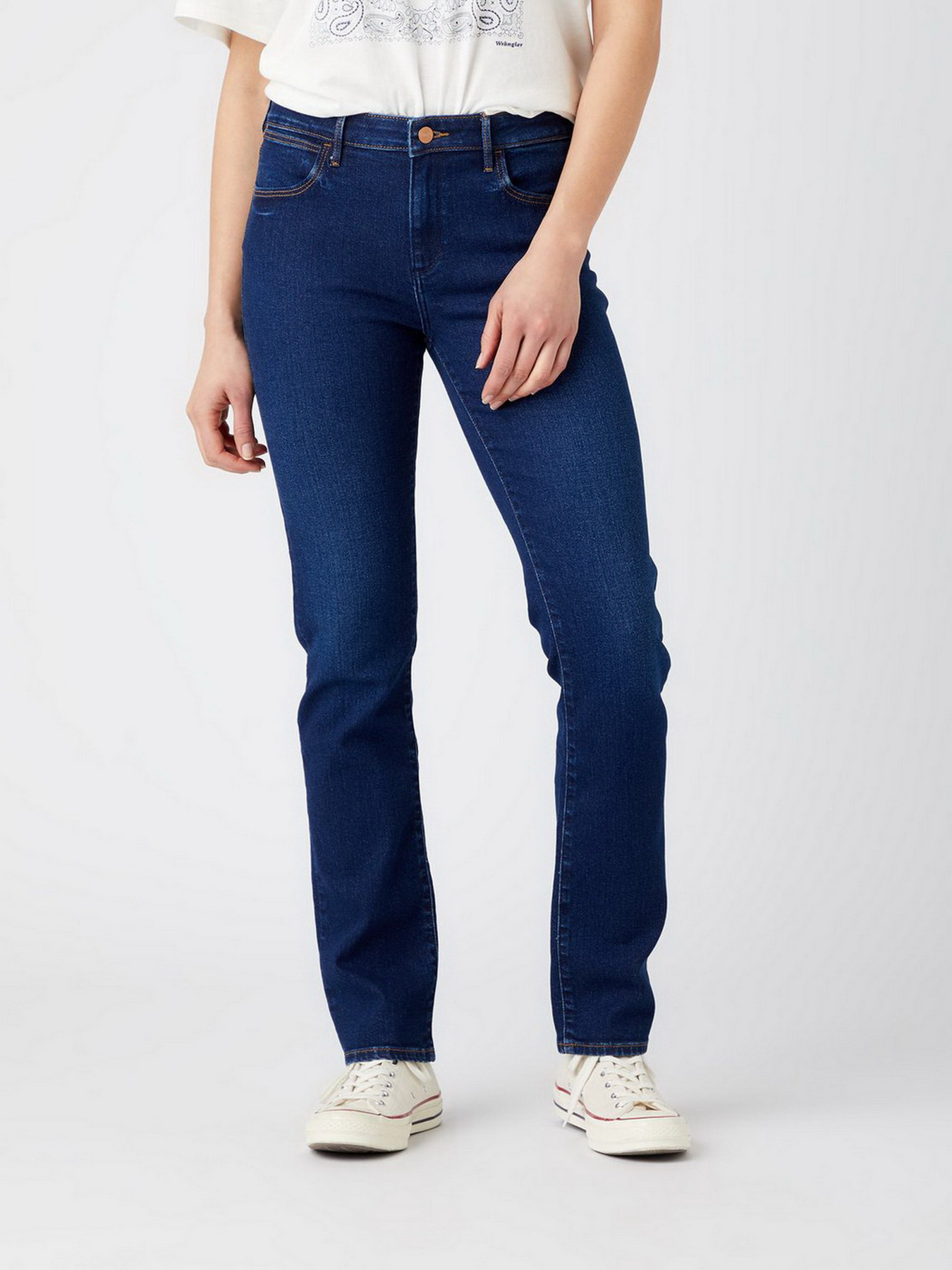 Прямі джинси Wrangler Straight модель W28T47389_34 Фото