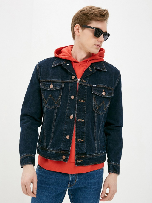 Джинсова куртка Wrangler модель W41001705 Фото