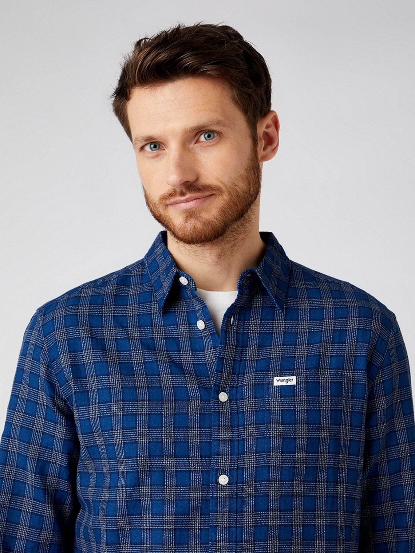 Сорочка повсякденна Wrangler модель W5A11BX4E Фото