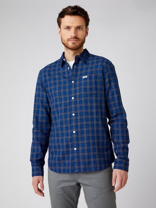 Рубашка повседневная Wrangler модель W5A11BX4E Фото