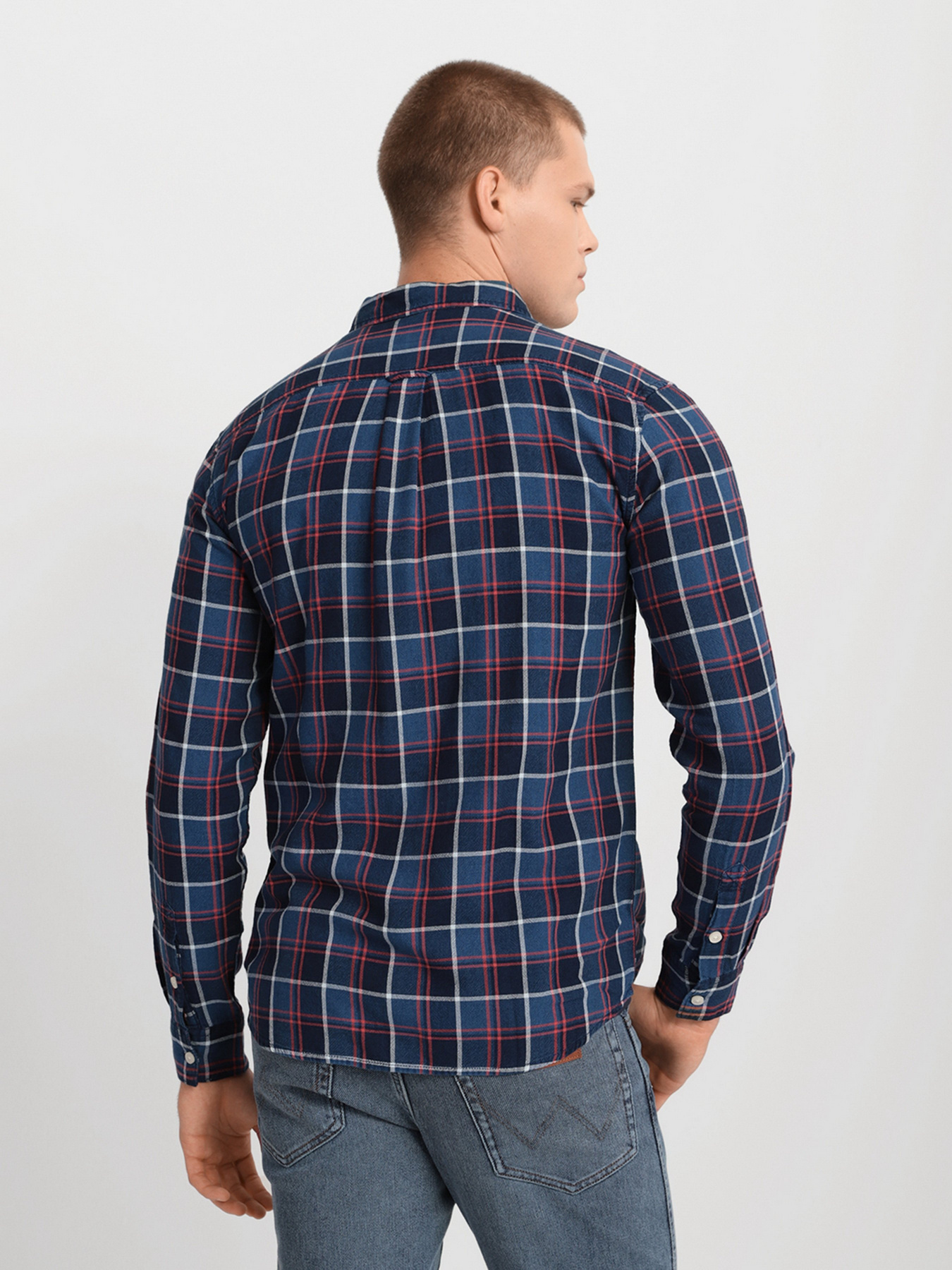 Сорочка повсякденна Wrangler модель W5A11BX8E Фото