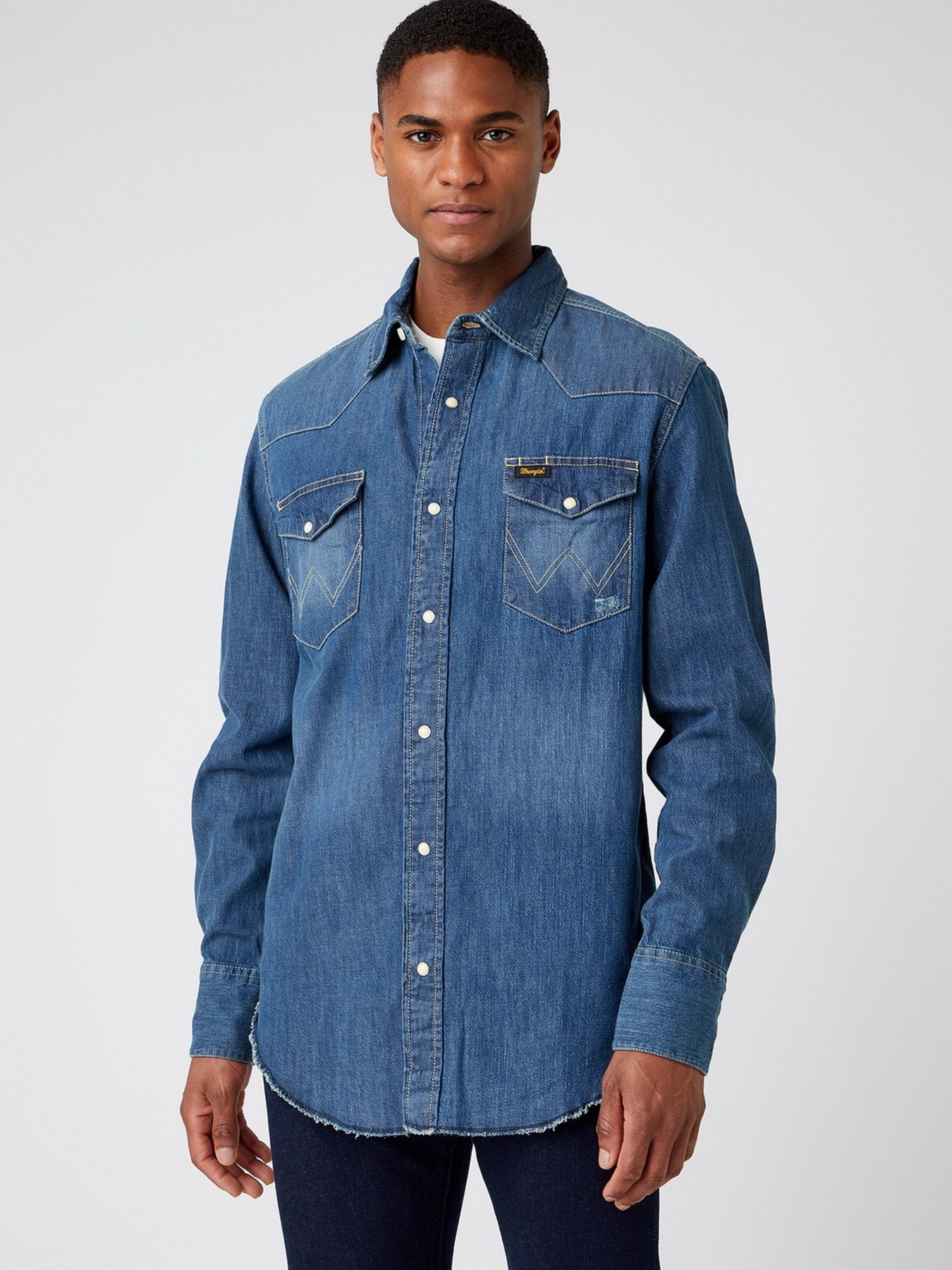 Сорочка повсякденна Wrangler модель W5D1AK725 Фото