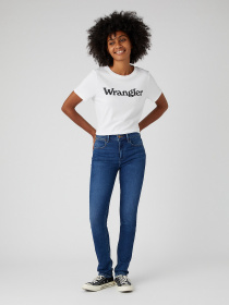 Прямые джинсы Wrangler Slim Authentic Love модель W26LZM23Z32_32 Фото