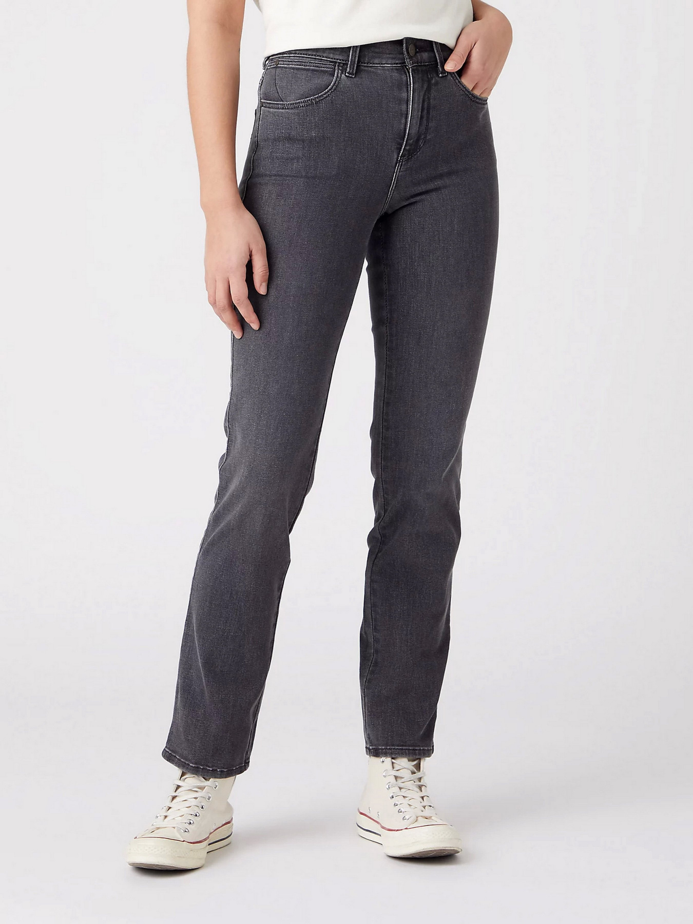 Прямые джинсы Wrangler Straight Driveway модель W26R95W1132_32 Фото