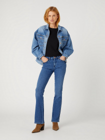 Расклешенные джинсы Wrangler Bootcut Camellia модель W28B4734R_32 Фото