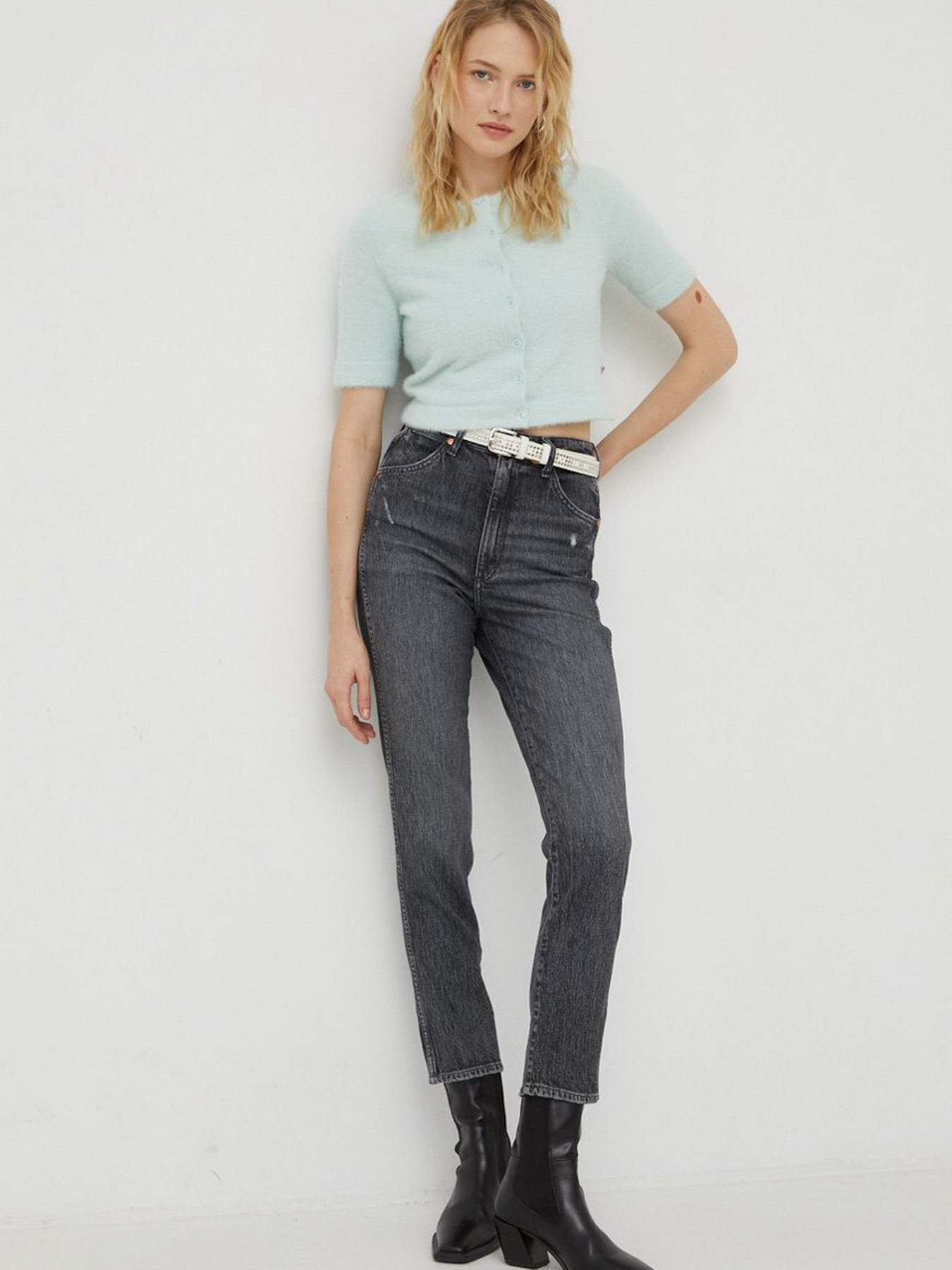 Прямі джинси Wrangler Walker Stargazer модель W2HC41Z1632_32 Фото