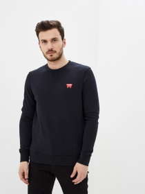 Світшот Wrangler Sign Off Sweat модель W6589HA01 Світшот Wrangler Sign Off Sweat модель W6589HA01 Фото