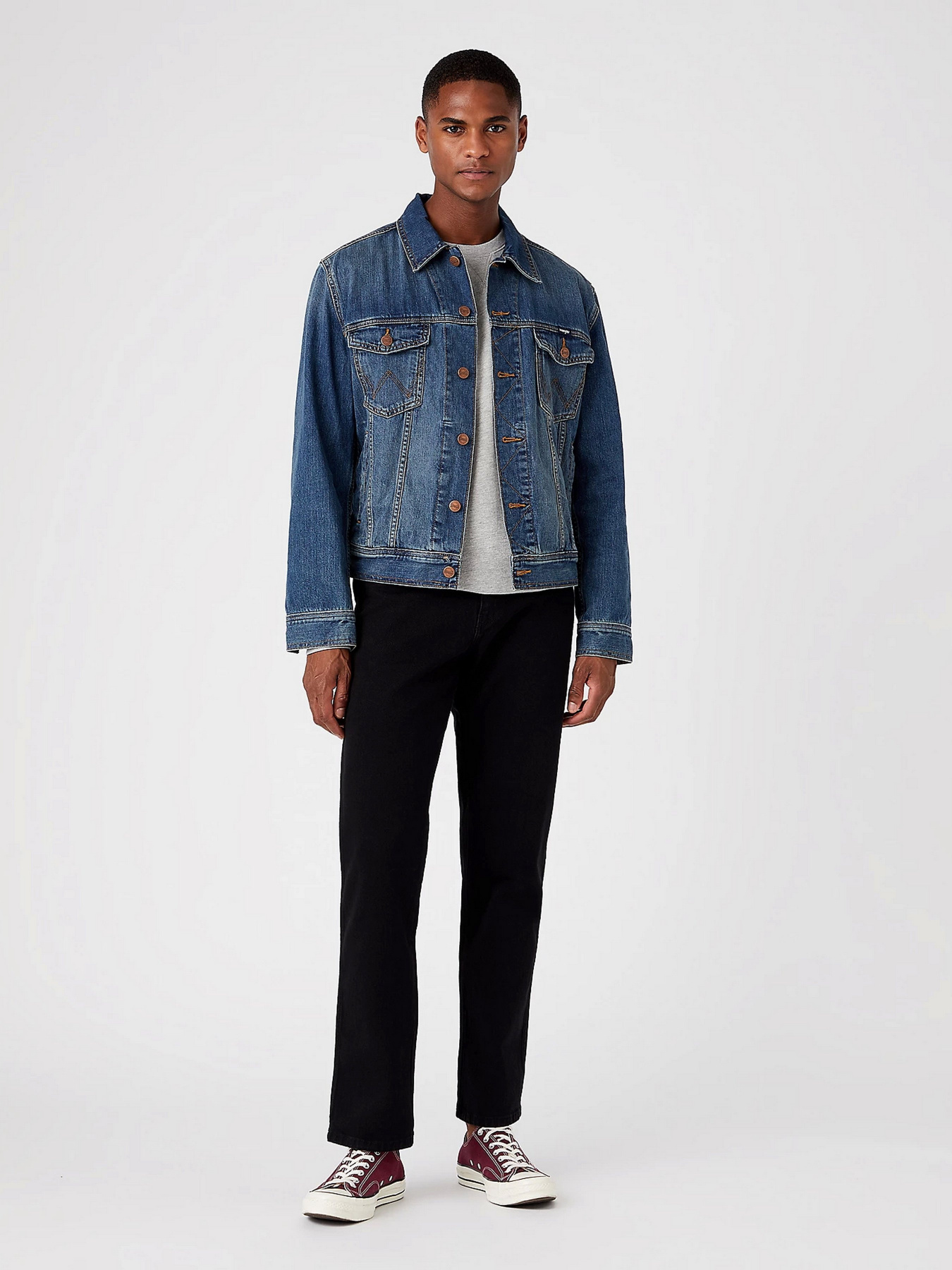 Джинсовая куртка Wrangler модель W4481514V00 Фото